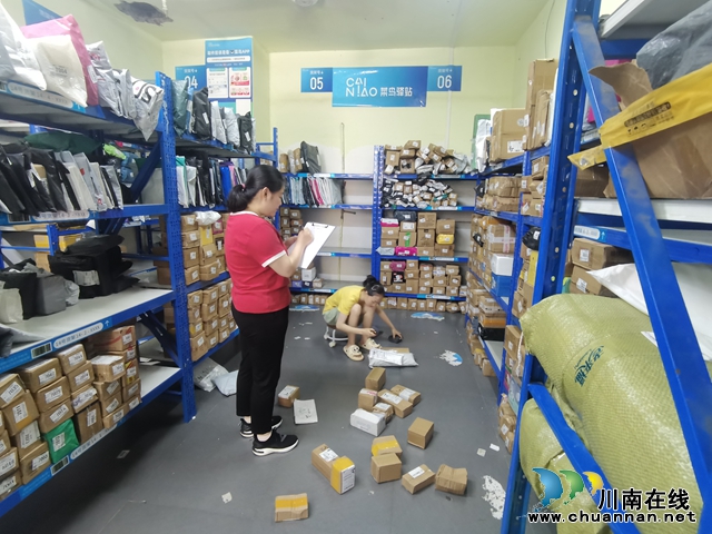 龙马潭区鱼塘街道：强化寄递物流安全管理 筑牢行业安全防线