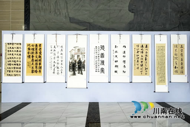古蔺县移风易俗书画作品（部分）.jpg