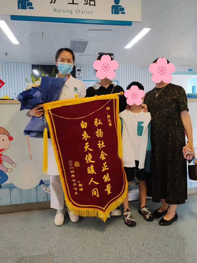 沿着住院部一层一层的找周凤蕾，原来是……