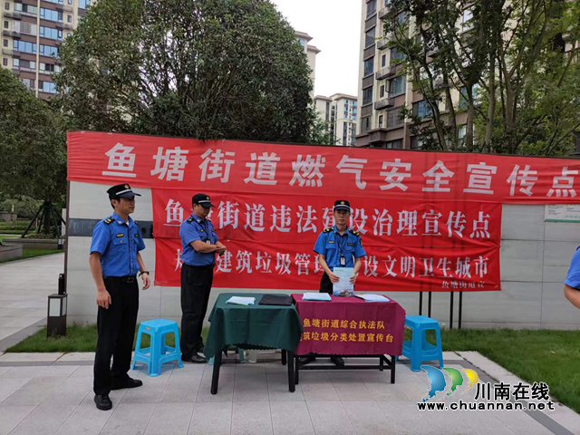 龙马潭区鱼塘街道：携手共创城市综合治理新篇章