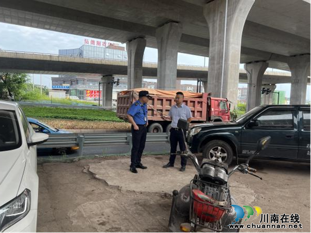 龙马潭区鱼塘街道民权社区：向油污说“不”