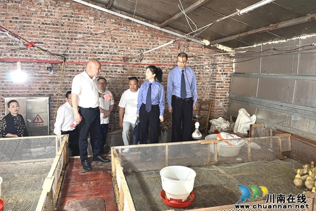 泸县全面优化法治环境 保障民营经济健康发展(图2) 到企业调研.jpg