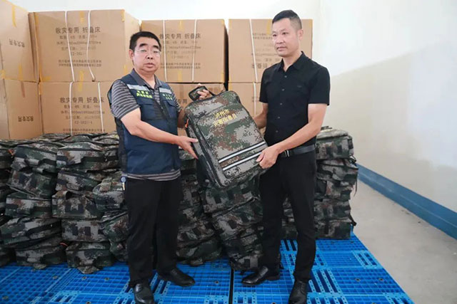 纳溪：充实基层救灾装备 提升防灾应对能力