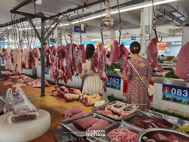 预计国庆节前趋于平稳丨泸州猪肉和蔬菜供应进入“伏缺期”