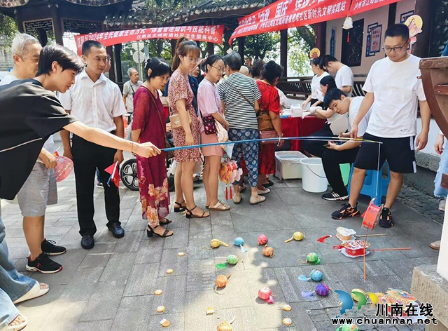 江阳区北城街道组织开展“我们的节日·迎中秋 庆国庆”主题文化活动