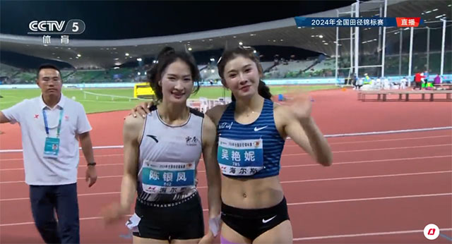奥运会后首秀，自贡女孩吴艳妮，冠军！