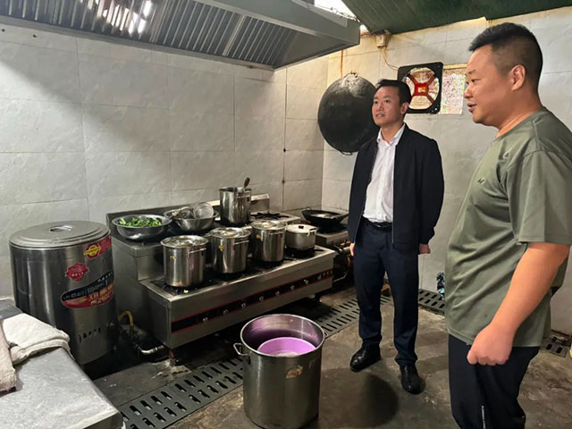 泸县天兴镇组织开展节前安全检查