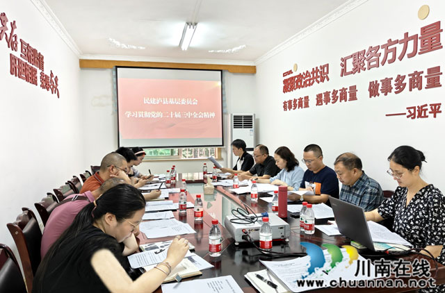 民建泸县基层委员会召开廉政建设暨纪律学习教育工作会