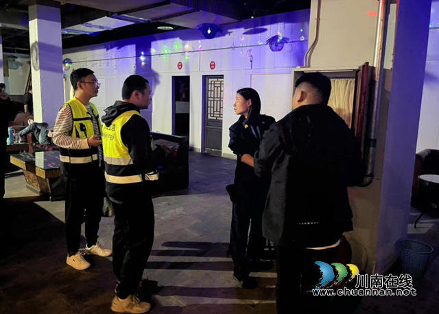 江阳区北城街道开展辖区娱乐场所宣传检查行动(图2) 北4.png