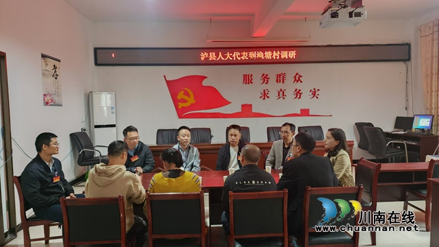 泸县立石镇：人大代表听民意 积极履职助民安