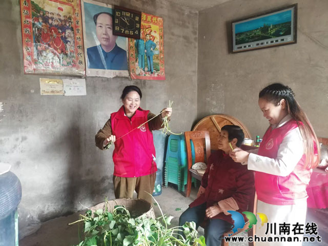 泸县：爱心企业家温情行动  助力老人住院暖人心