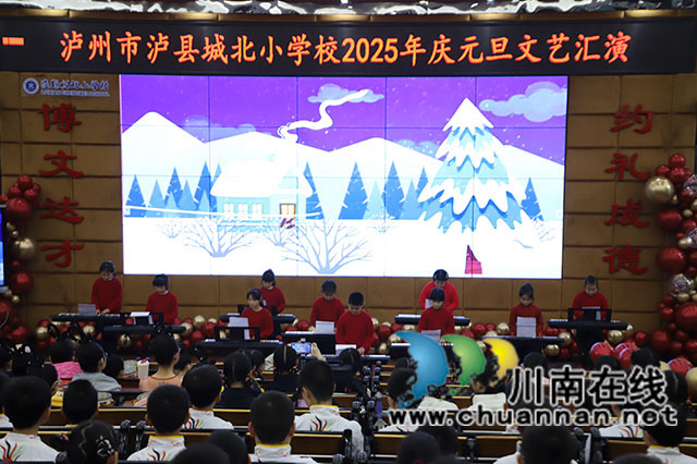 文明我来说┃泸县玉蟾街道举办“我们的节日·元旦”暨科技文化卫生“三下乡”主题活动