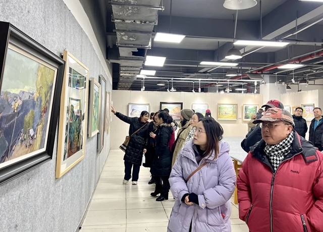 走，去泸州奥体中心免费看油画展