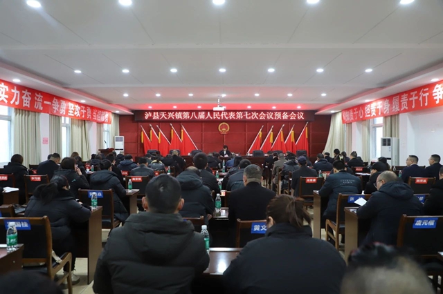 泸县天兴镇第八届人民代表大会第七次会议胜利召开