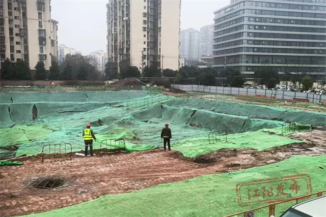 已完成基础工程量30%,中国移动(泸州)酒城大道数据中心项目有序推进(图1) 1.jpg