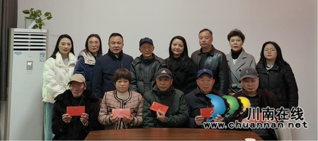 合江县人社局：情系困难党员 新春慰问暖人心