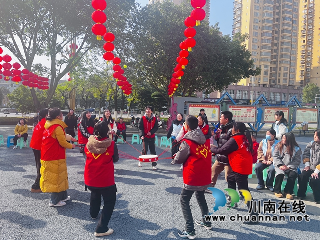 泸县玉蟾街道：喜乐闹元宵 邻里共团圆