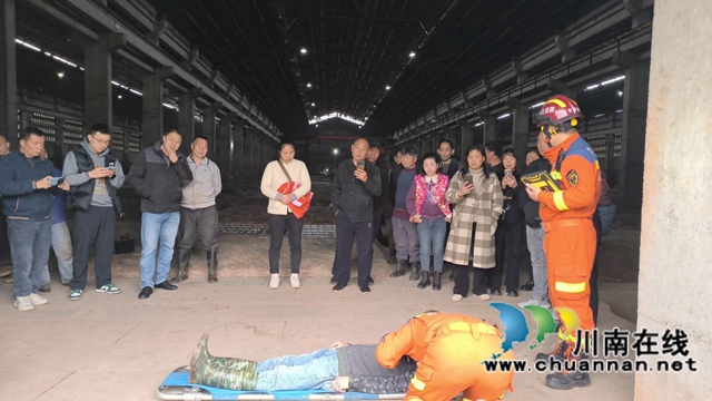 未雨绸缪，筑牢安全防线｜泸县立石镇开展有限空间作业安全培训演练