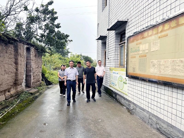 民建泸州市委会主委彭兵率队调研乡村振兴联系点