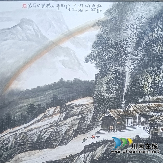 山水有情 岁月如歌——评杨建军山水画的诗意与乡愁