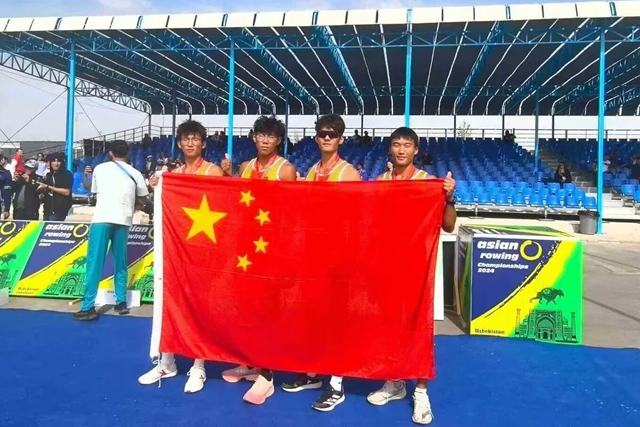 纳溪籍赛艇运动员周康瑞获全运会季军