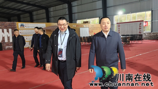 龙马潭区区长陈进一行调研泸州肥儿粉