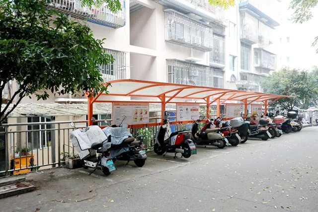 有你家小区没？今年底前江阳区将新建400个电动自行车充电端口