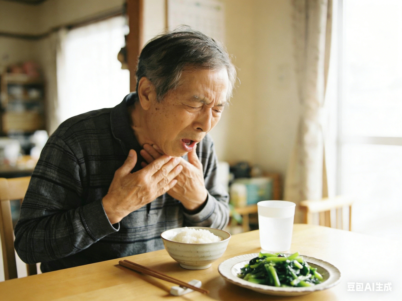 吃饭时误吸可能致命！