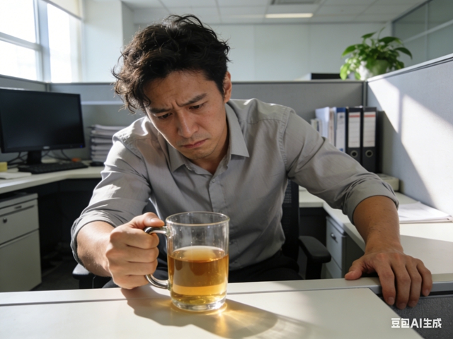 泸州男子年纪轻轻，却连杯子都端不起，上班族最容易遭