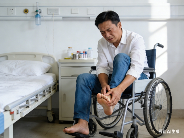 肉汤、海鲜照吃不误……男子已不能平躺