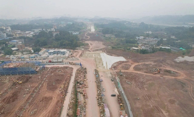 双向6车道！宜宾这条城市主干道进入通车倒计时
