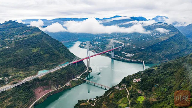 1小时↘30分钟！宜攀高速绥江支线通车！