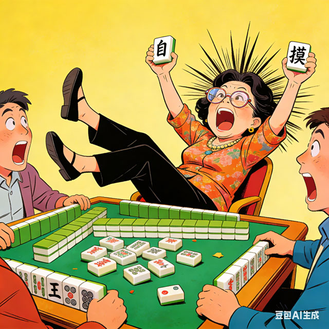 泸州女子打麻将连续自摸，激动过头晕倒，心肌梗死