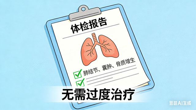 体检查出这6种病,基本不用治!别再自己吓自己了(图2) 2.jpg