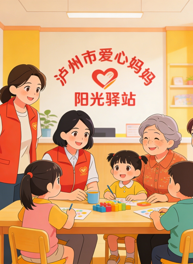冬日暖阳映照幸福童年丨泸州“阳光驿站”温暖起航