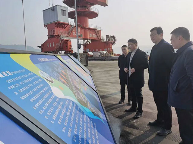 泸州市口岸物流办赴江津考察学习，助推进境粮食特色口岸建设
