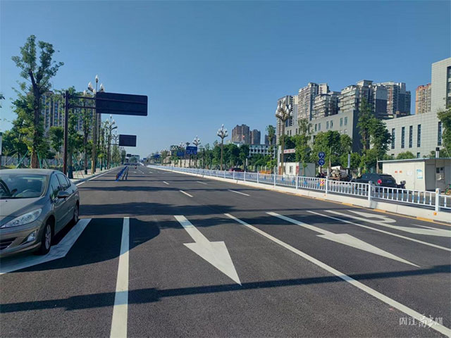 双向8车道！内江城区这条路将实现全线通车