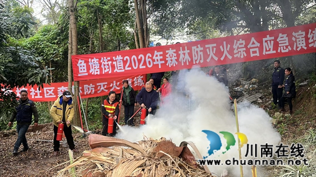 龙马潭区鱼塘街道鱼塘社区新时代文明实践站：森林防火记心间 警钟长鸣抓防范