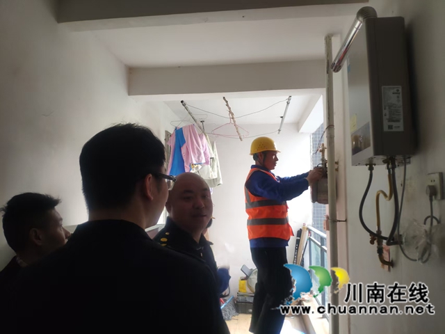 龙马潭区：以"三个千万工程"织密冬季燃气安全防护网