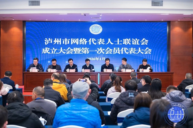 泸州市网络代表人士联谊会成立