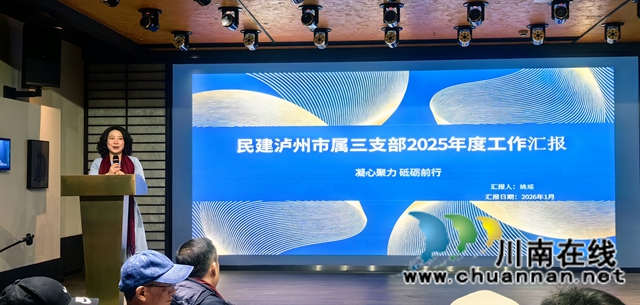 蓄势聚能谋新篇   固本强基启新程｜民建泸州市属三支部成功召开2025年度总结表彰大会