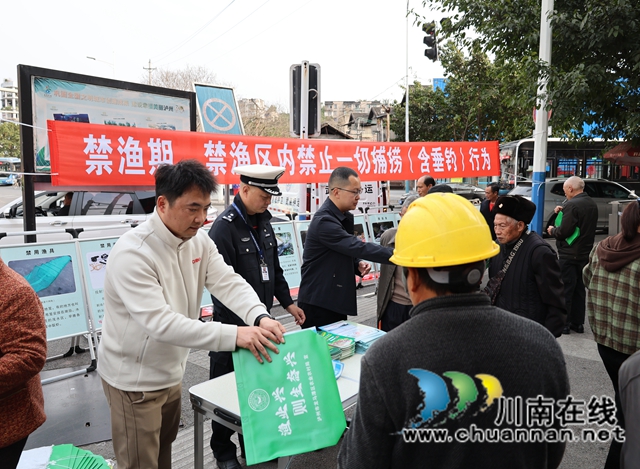 龙马潭区：多措并举筑牢禁渔防线
