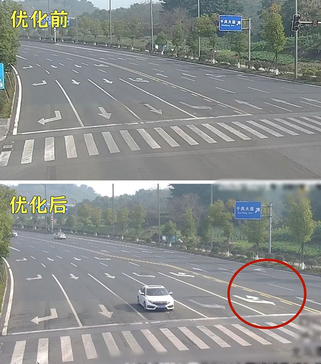 “开门治堵”，泸州主城区多个路口通行优化了