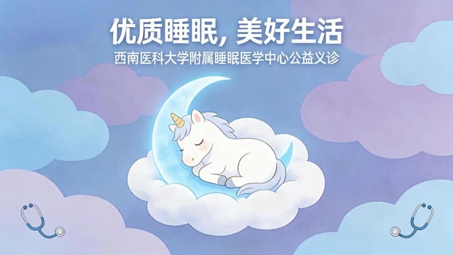 【义诊预告】睡不戳，来找我们！本周五，西南医大附院睡眠医学中心大型义诊邀您参加！