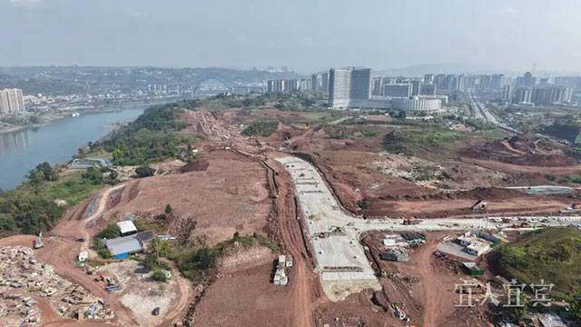 6月通车在望！宜宾高铁南片区骨架路网加速成形