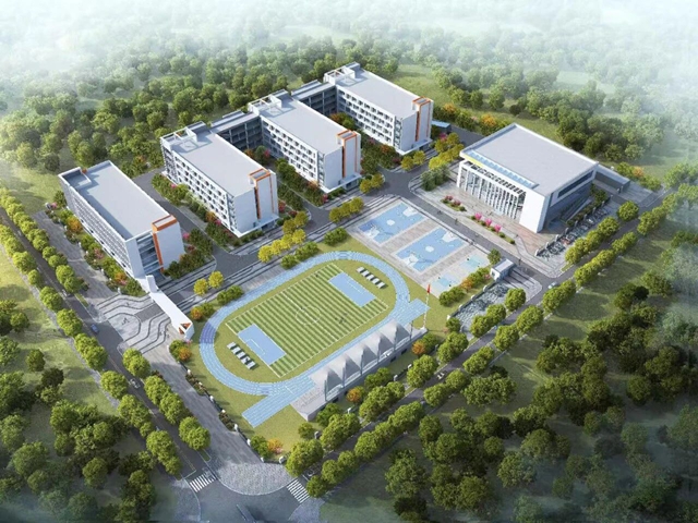 预计今年秋期投用！泸州梓橦城西学校西校区修成这样了→