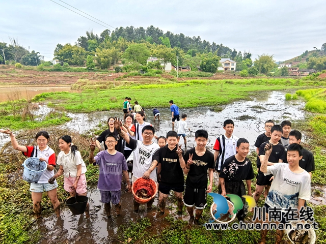 春假行走的乡野课堂｜泸县潮河镇学校开民春日野炊实践活动