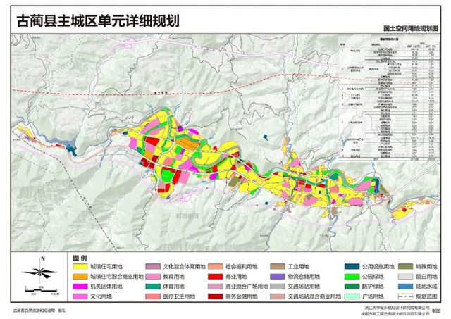 重磅！古蔺主城区详细规划公示！高铁加持，城市格局全面升级