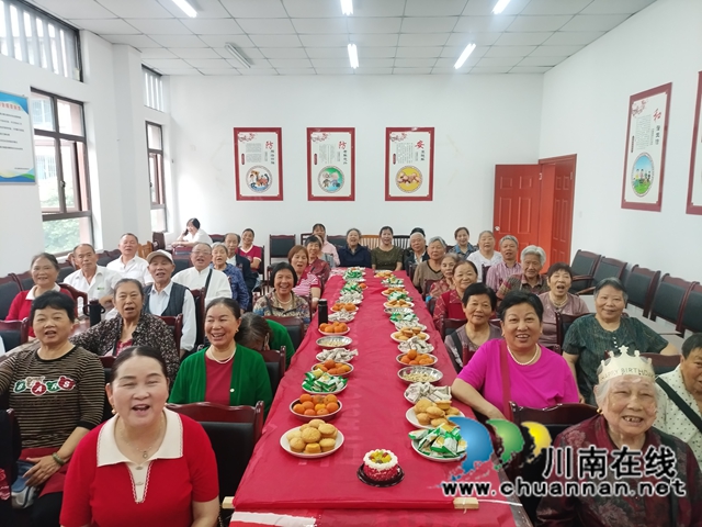 情暖桑榆 喜乐同庆｜泸县玉蟾街道清溪社区老年协会举办上半年集体生日会
