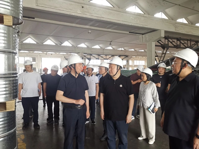 副市长朱江带队调研泸州重点企业物流工作